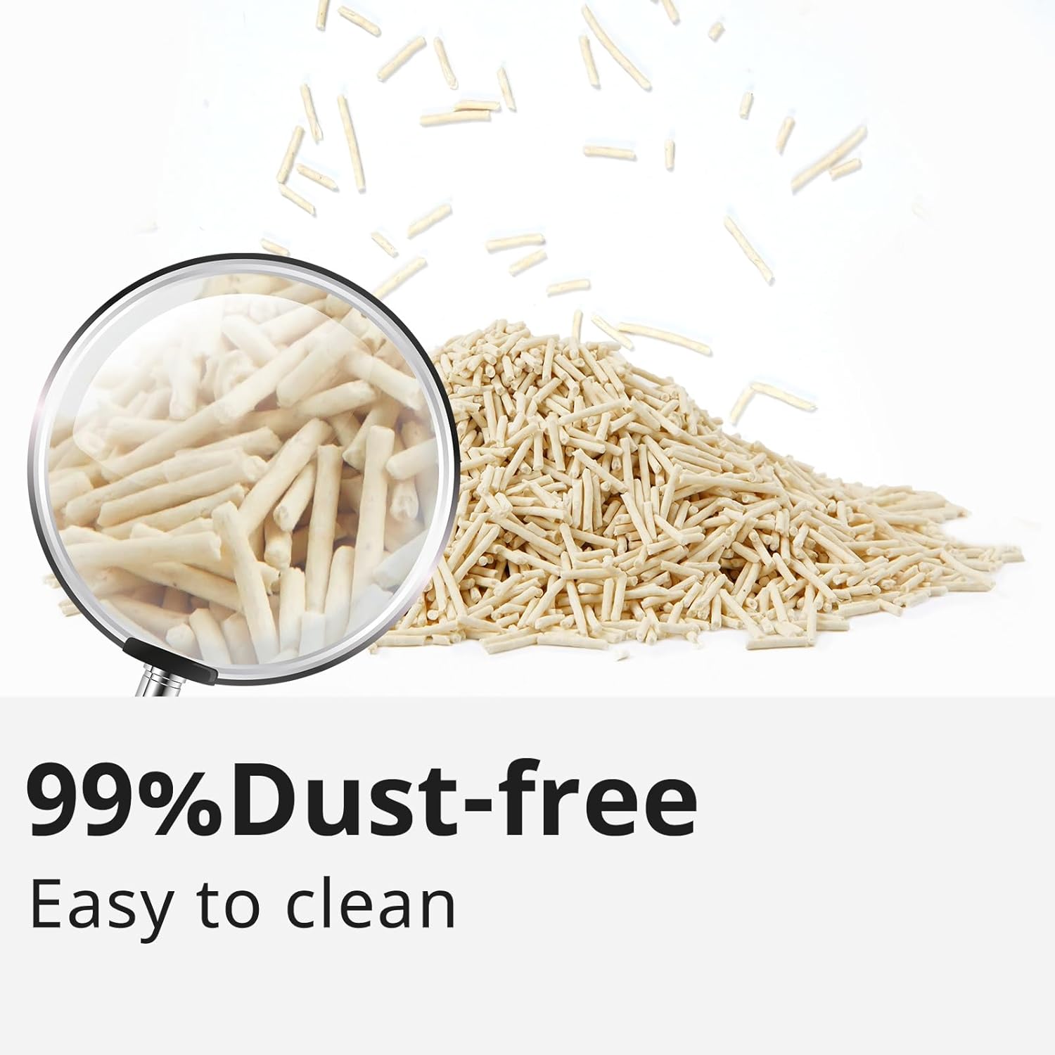 Biodegradable Cat Litter - Clumping, Flushable